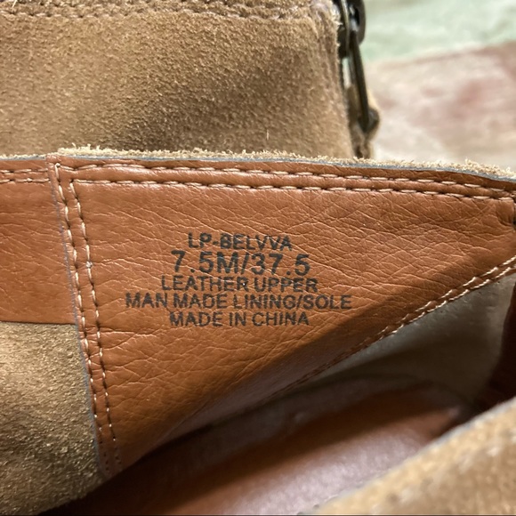 Lucky Brand Suede Ankle Boots 7.5 - Picture 8 of 9